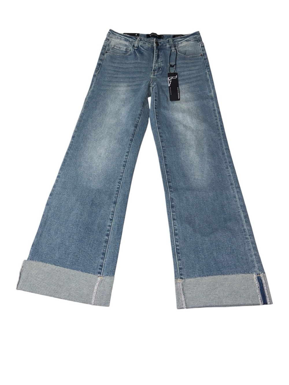 Lucky & Blessed Mid Rise Boyfriend Jeans